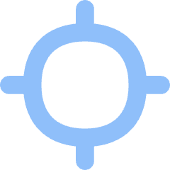 Location Target 2 Icon from Flex Flat Set