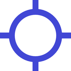 Location Target 2 Icon from Sharp Duo Set