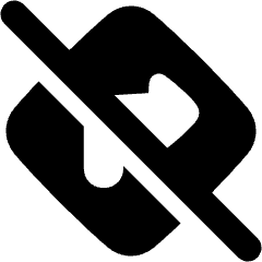 Map Direction Disable Icon from Plump Solid Set