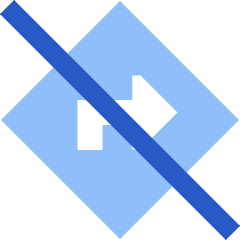 Map Direction Disable Icon from Sharp Flat Set