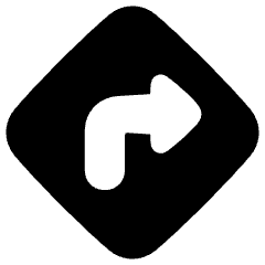 Map Direction Enable Icon from Plump Solid Set