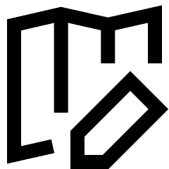 Map Edit Icon from Sharp Line Set