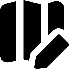 Map Edit Icon from Core Solid Set