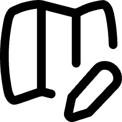 Map Edit Icon from Flex Line Set