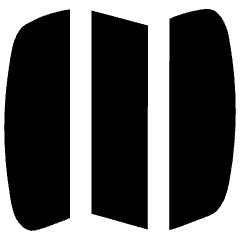 Map Fold Icon from Flex Solid Set