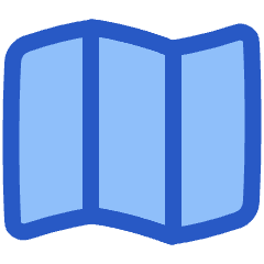 Map Fold Icon from Plump Duo Set