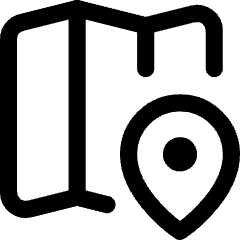 Map Location Icon from Core Line Set