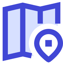 Map Location Icon from Sharp Duo Set