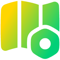 Map Setting Bolt Nut Icon from Plump Gradient Set