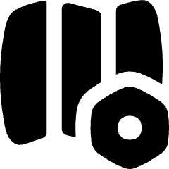Map Setting Bolt Nut Icon from Flex Solid Set