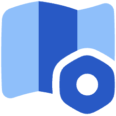 Map Setting Bolt Nut Icon from Plump Flat Set