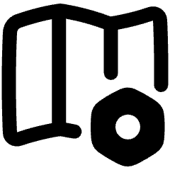 Map Setting Bolt Nut Icon from Plump Remix Set