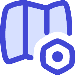 Map Setting Bolt Nut Icon from Flex Duo Set