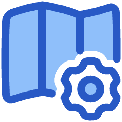 Map Setting Gear Icon from Plump Duo Set