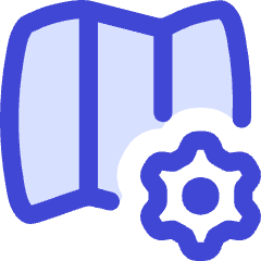 Map Setting Gear Icon from Flex Duo Set