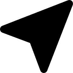 Navigation Arrow 1 Icon from Micro Solid Set