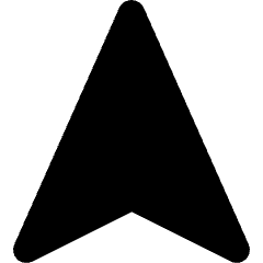 Navigation Arrow 2 Icon from Micro Solid Set