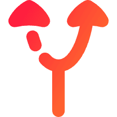 Navigation Arrow Alt Route Icon from Flex Gradient Set