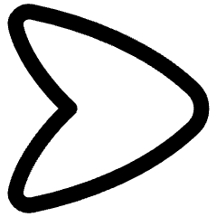 Navigation Arrow East Icon from Flex Line Set
