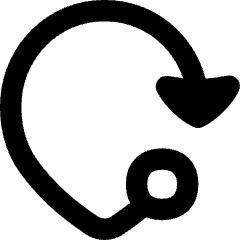 Navigation Arrow Mode Of Travel Icon from Flex Remix Set