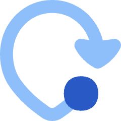 Navigation Arrow Mode Of Travel Icon from Flex Flat Set
