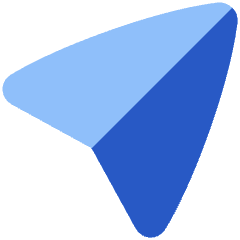 Navigation Arrow On Icon from Plump Flat Set