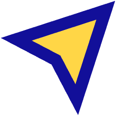 Navigation Arrow On Icon from Sharp Pop Set