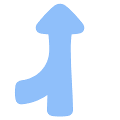 Navigation Arrow Ramp Right Icon from Plump Flat Set