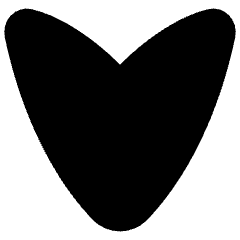 Navigation Arrow South Icon from Flex Solid Set