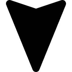 Navigation Arrow South Icon from Micro Solid Set