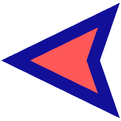 Navigation Arrow West Icon from Sharp Pop Set