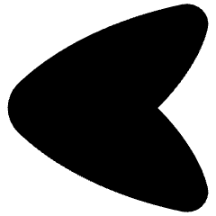 Navigation Arrow West Icon from Flex Solid Set