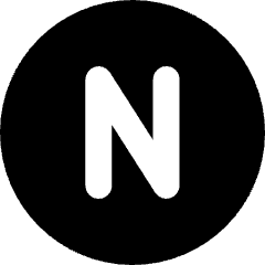 North Icon from Micro Solid Set