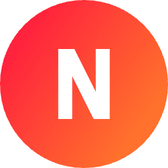 North Icon from Sharp Gradient Set