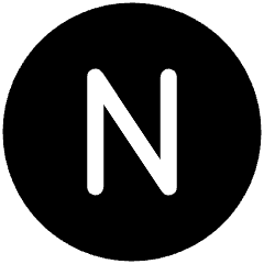 North Icon from Plump Solid Set