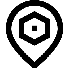 Pin Setting Bolt Nut Icon from Sharp Line Set