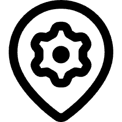 Pin Setting Gear Icon from Core Line Set