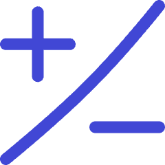 Plus Minus 1 Icon from Flex Duo Set