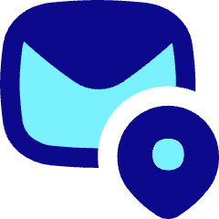 Postcode Pin Icon from Flex Pop Set