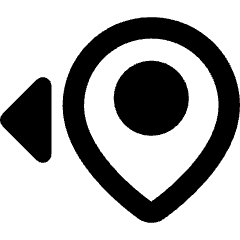 Previous Location Icon from Core Remix Set