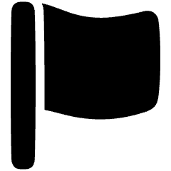 Rectangle Flag Icon from Plump Solid Set