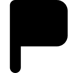 Rectangle Flag Icon from Micro Solid Set