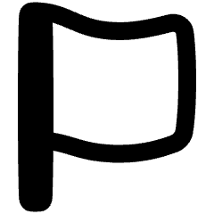 Rectangle Flag Icon from Plump Remix Set