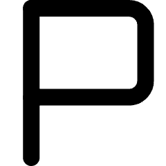 Rectangle Flag Icon from Micro Line Set