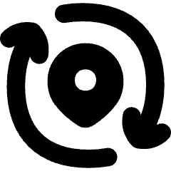Refresh Location Icon from Flex Solid Set