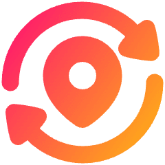 Refresh Location Icon from Plump Gradient Set