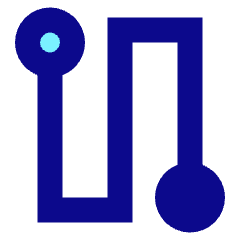 Route Icon from Sharp Pop Set