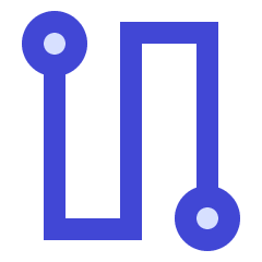 Route Icon from Sharp Duo Set