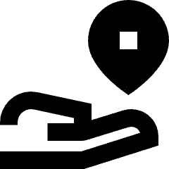 Share Location Icon from Sharp Remix Set