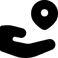 Share Location Icon from Flex Solid Set